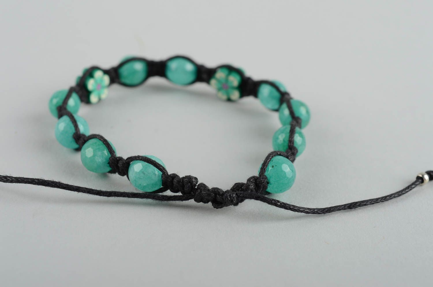Agate jewelry handmade bracelet beaded bracelet stone jewelry gift ideas for her photo 3