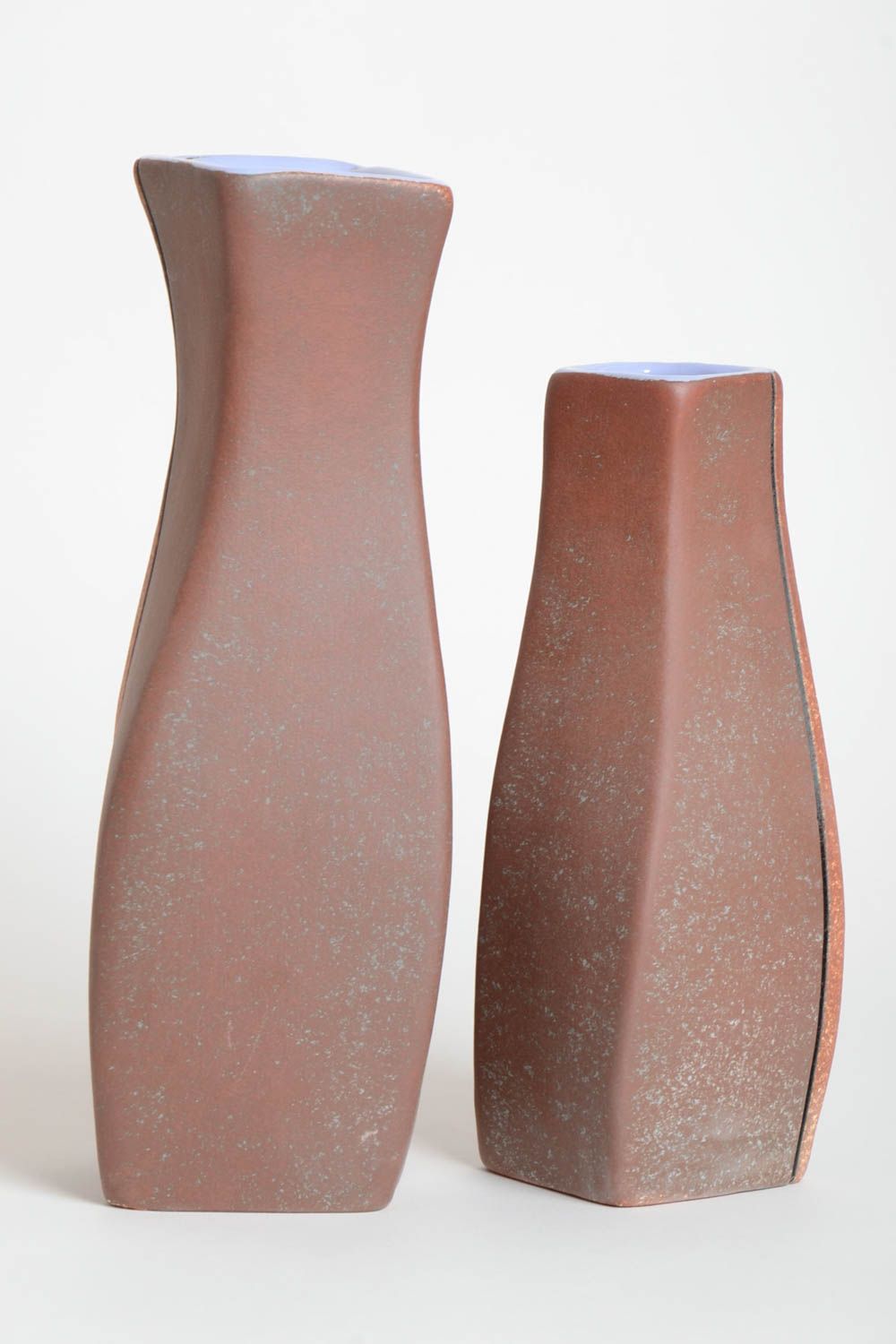 Handmade interior elements stylish ceramic vases 2 flower vases home decor photo 4