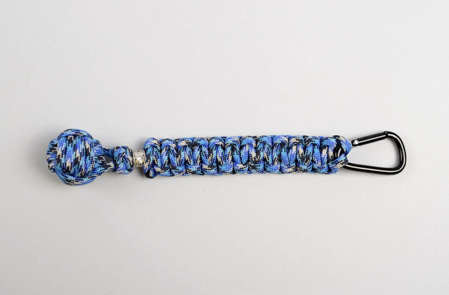Stylish handmade woven cord keychain best keychain fashion accessories photo 4