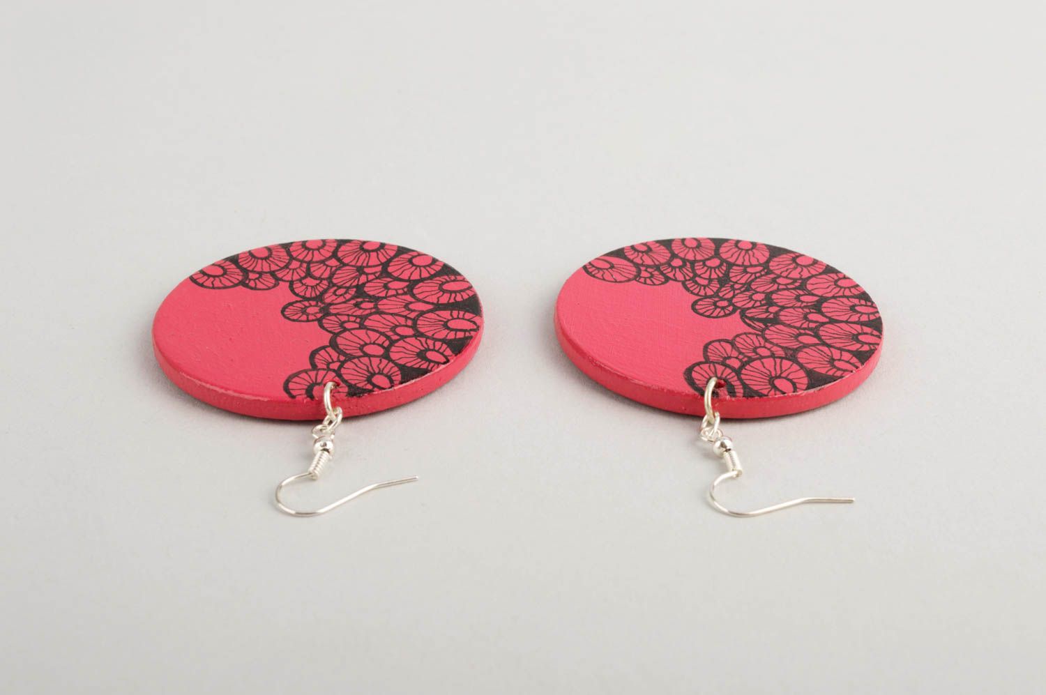 Ladies earrings handmade earrings wooden jewelry fashion accessories gift ideas photo 5