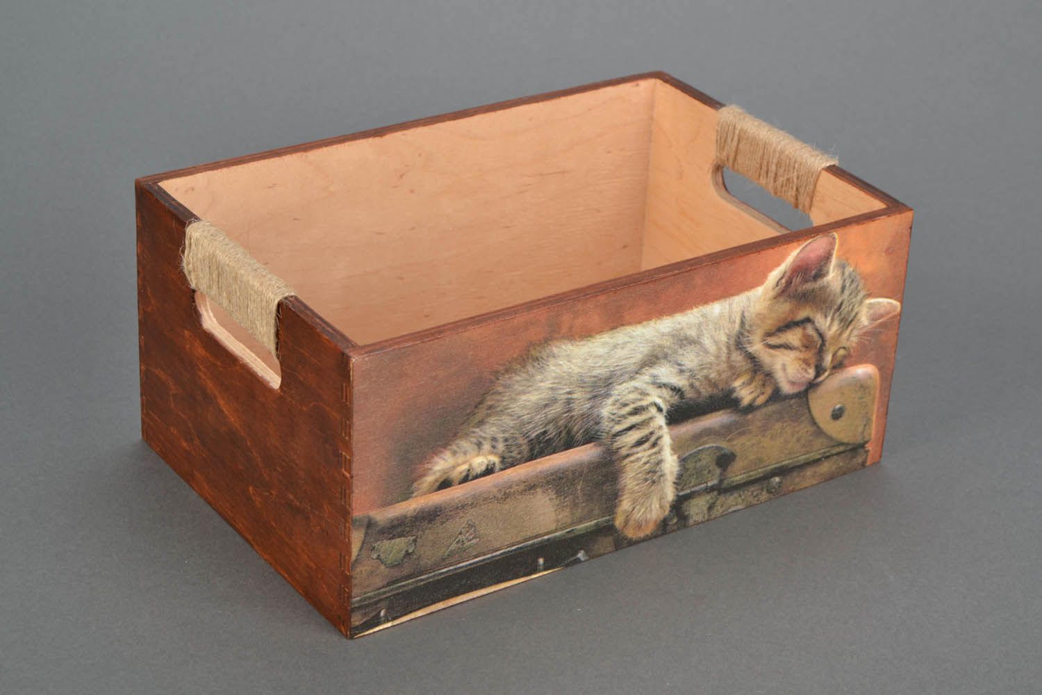 Decorative box Kitten photo 3