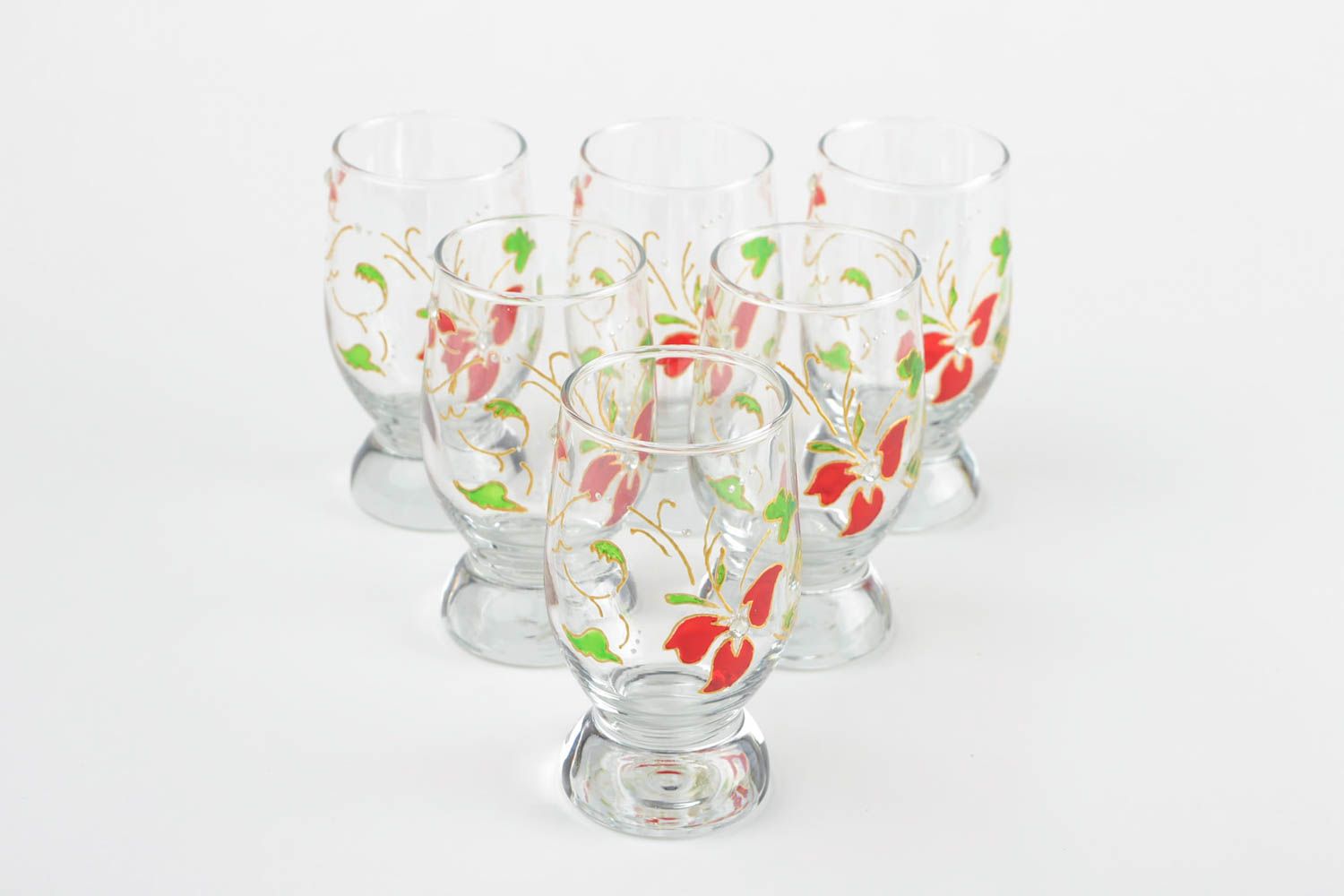 Beautiful handmade wine glass highball glass types of drinking glasses photo 4