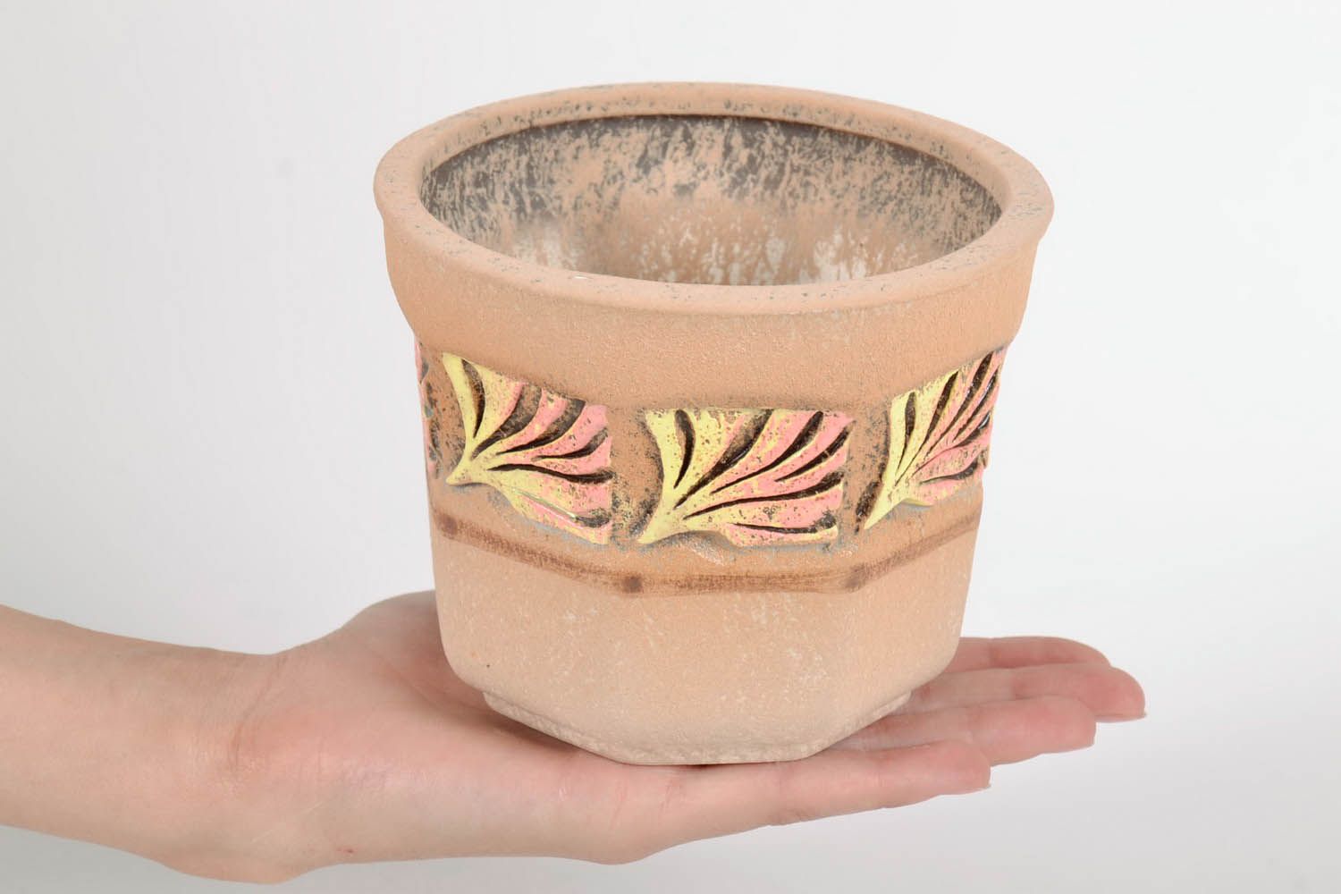 Vaso fiori fatto a mano vaso per fiori in ceramica attrezzi per giardinaggio
 foto 5