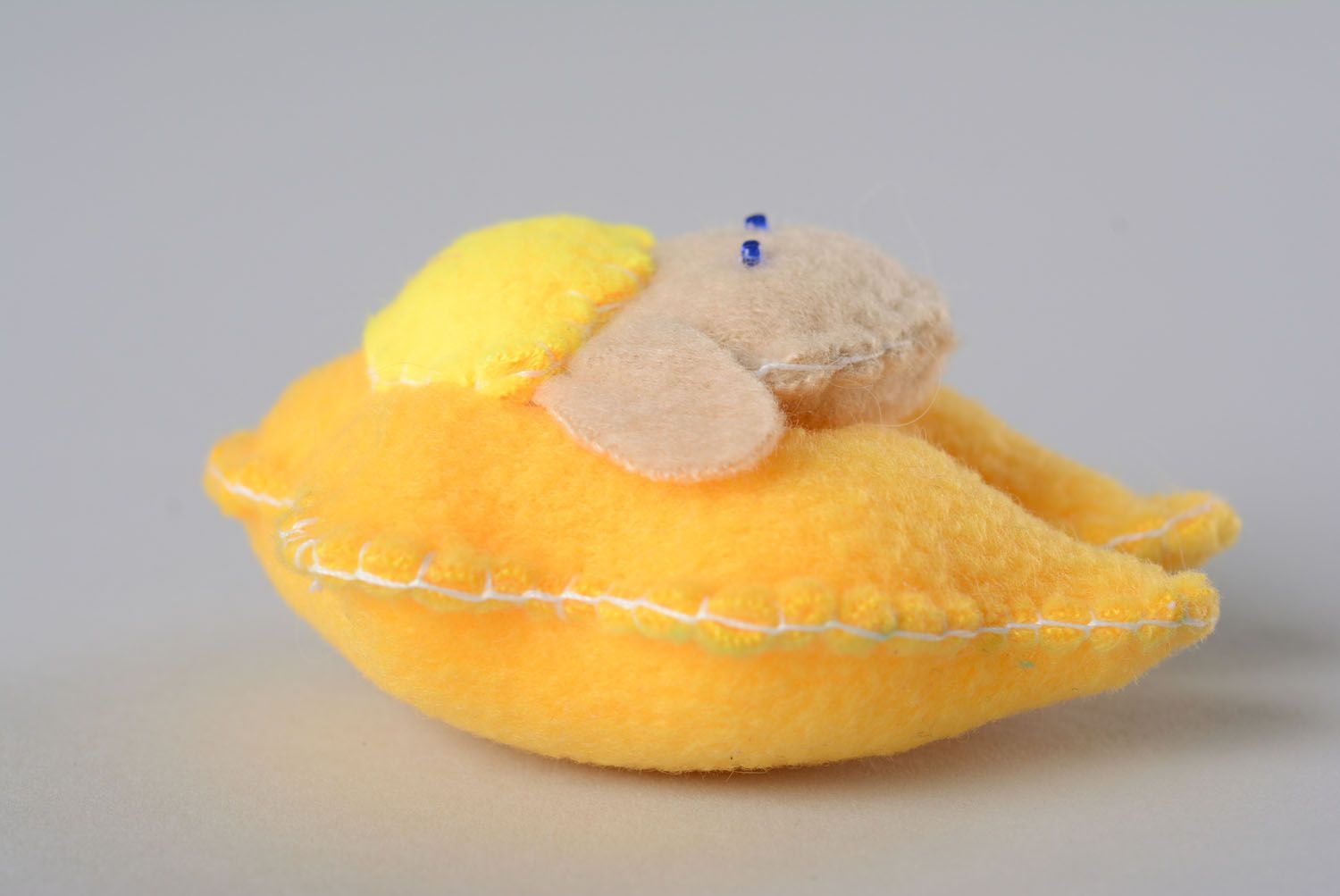 Brinquedo macio feito à mão de tecido com cheiro de menta Ovelha  foto 3