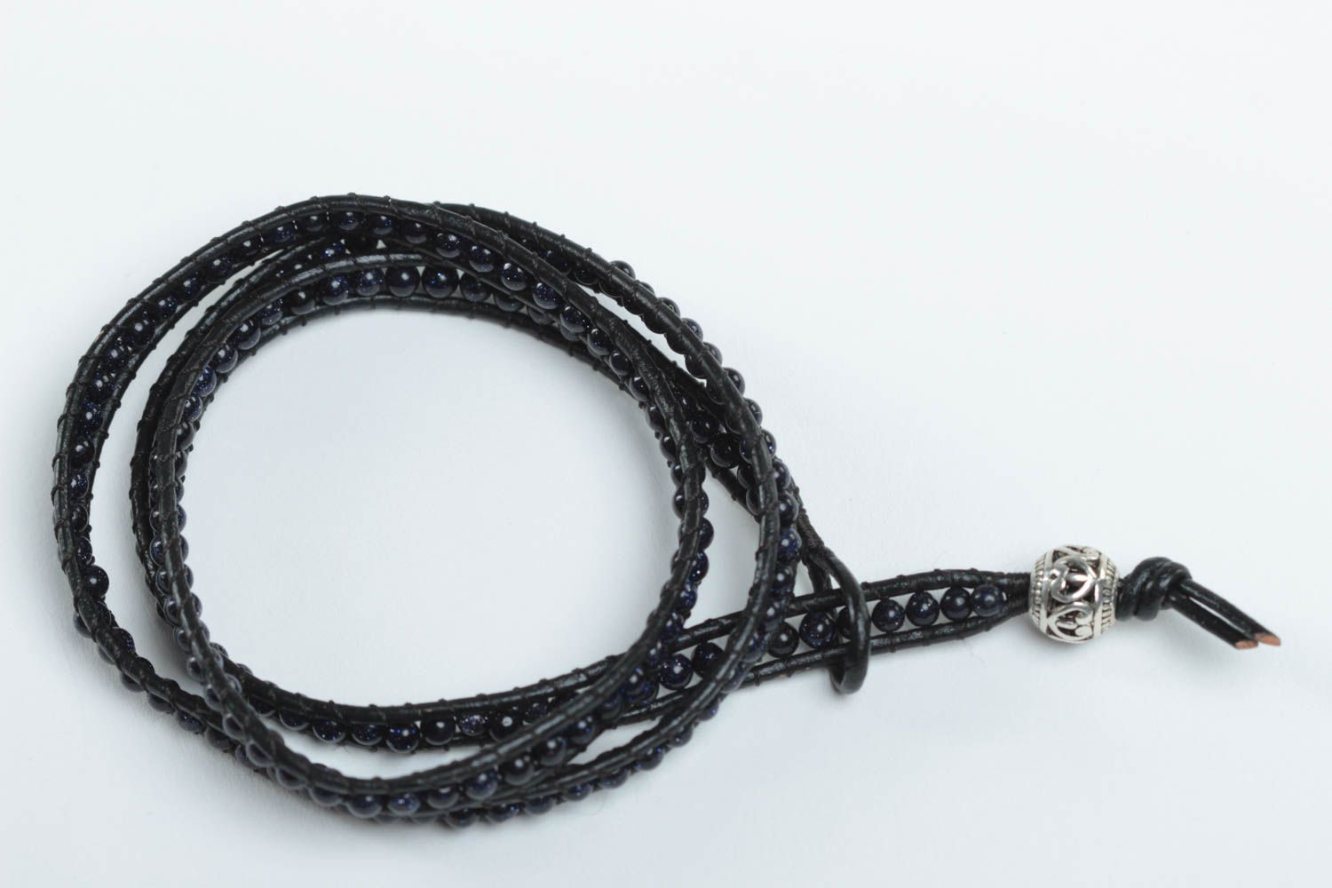 Bracelet en pierres fait main Bijou bracelet Accessoire pour femme original photo 2