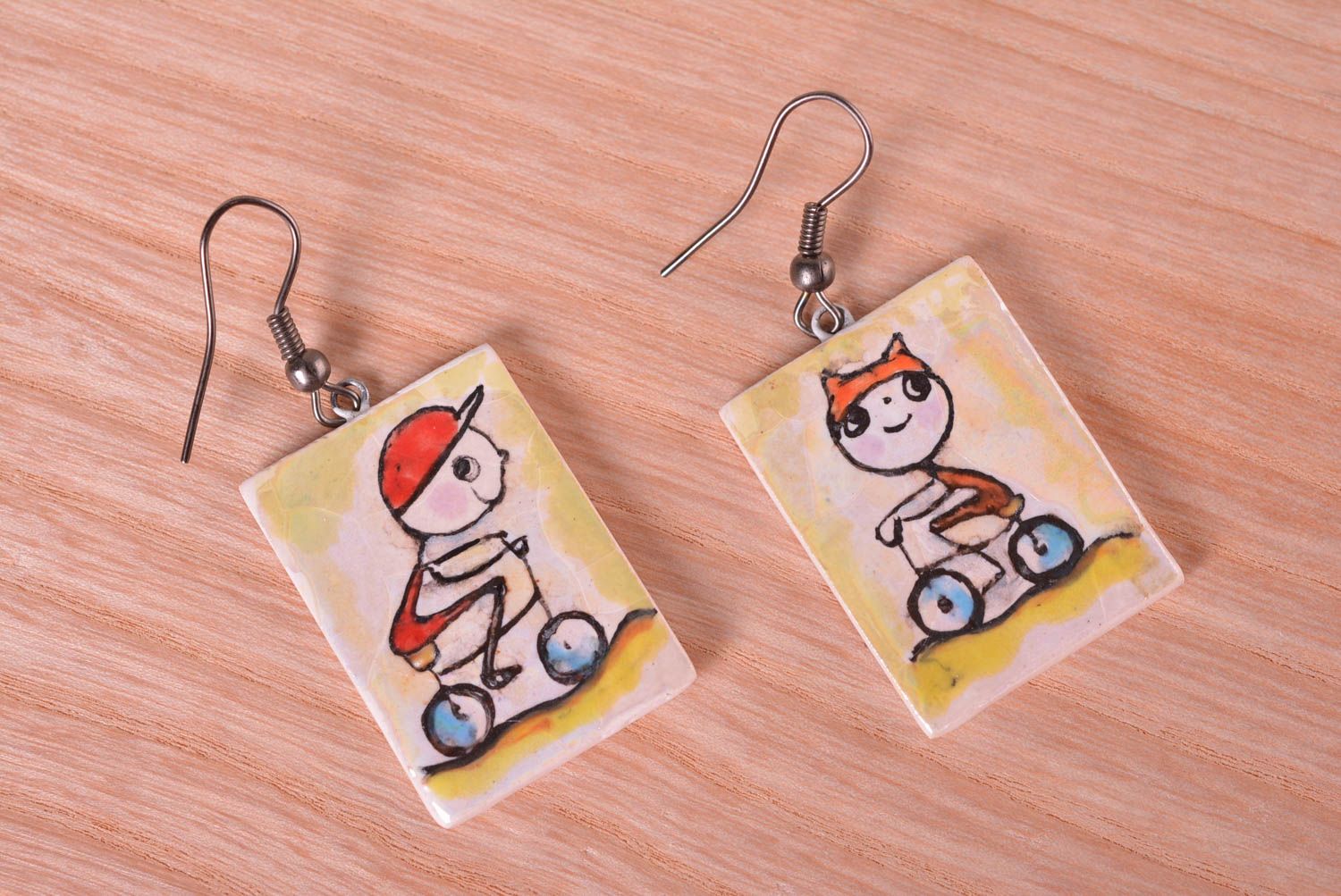 Homemade jewelry designer earrings cute earrings gifts for girls unique jewelry photo 2