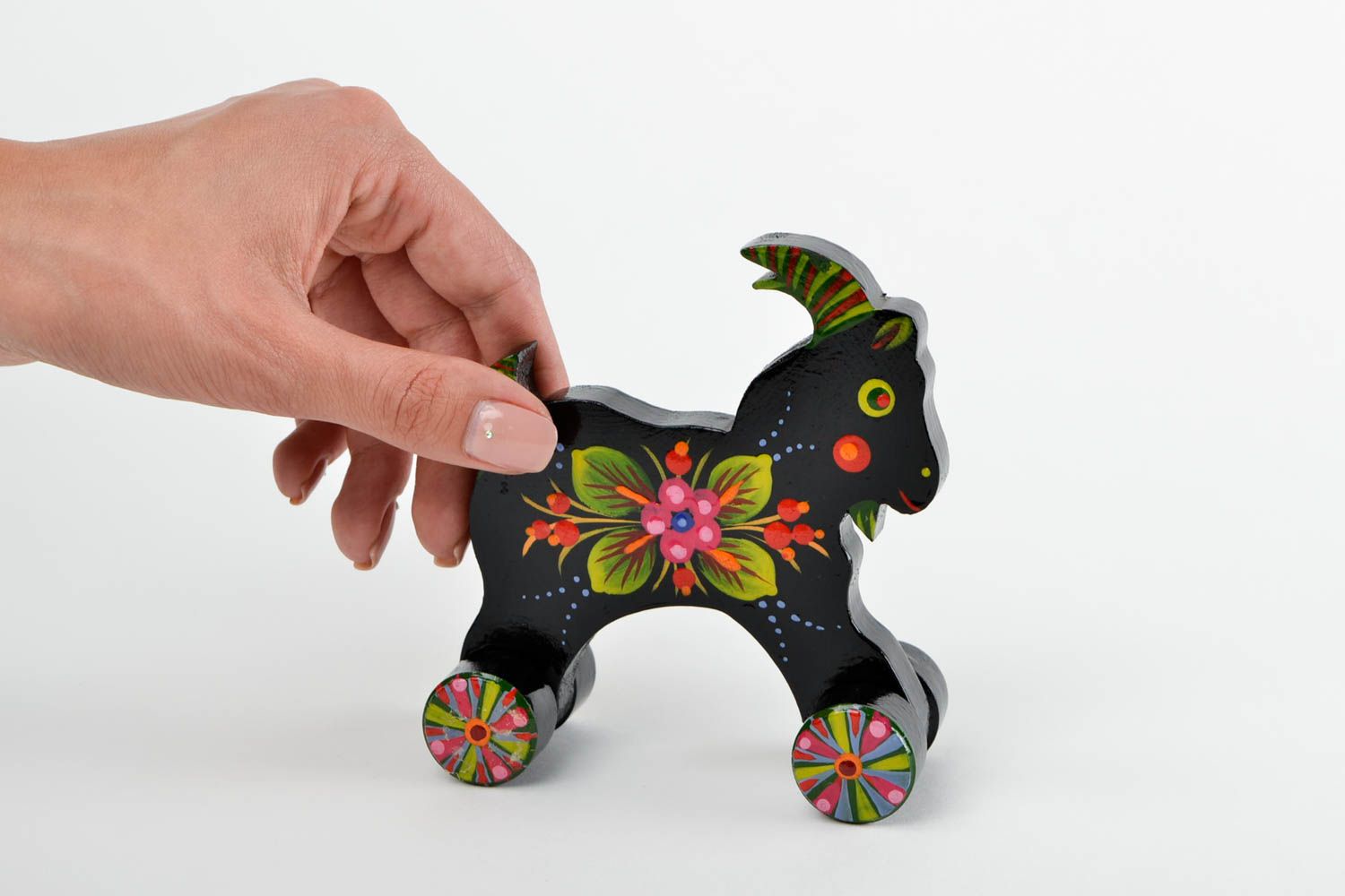 Игрушка ручной работы черная игрушка из натуральных материалов детская игрушка фото 2