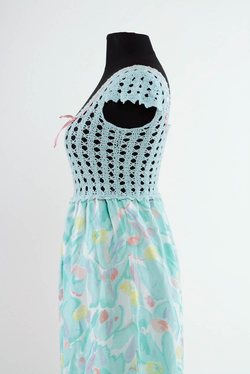 Summer crocheted dress photo 3