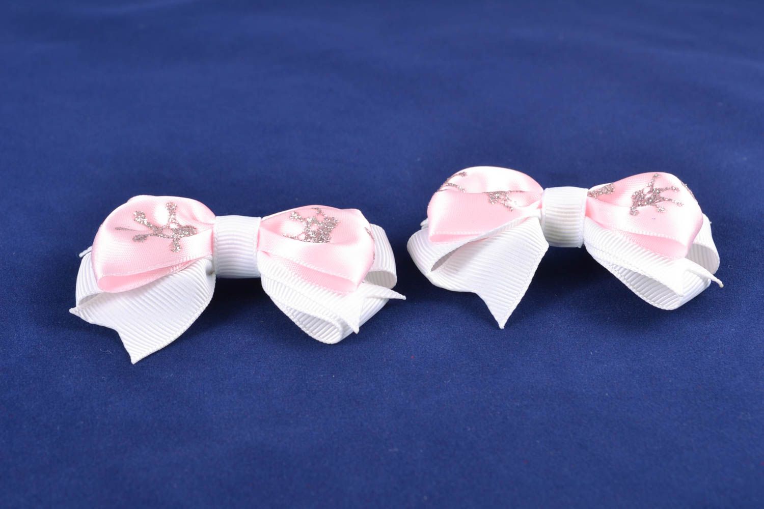 Rep ribbon bows for hair tie or hair clip photo 4
