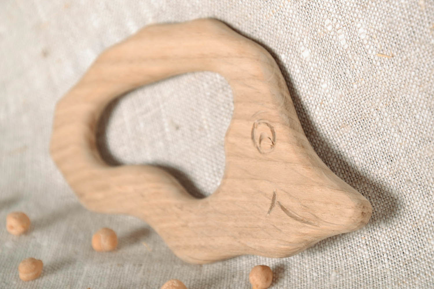 Wooden teething toy photo 2
