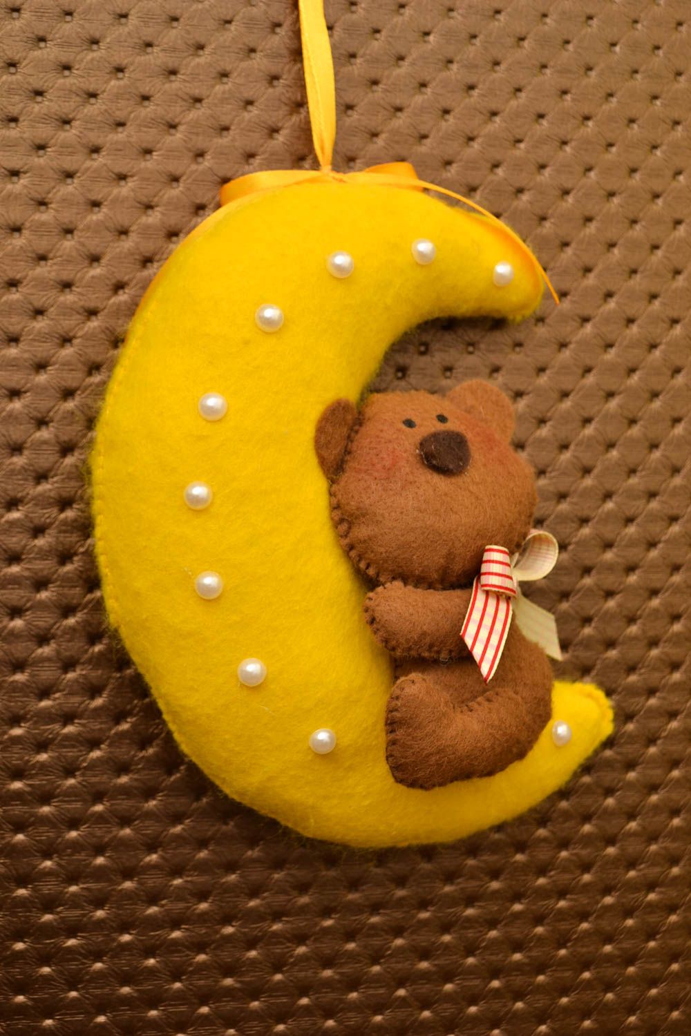 Handmade pendant decorative toy for nursery decor ideas soft toy for children photo 1