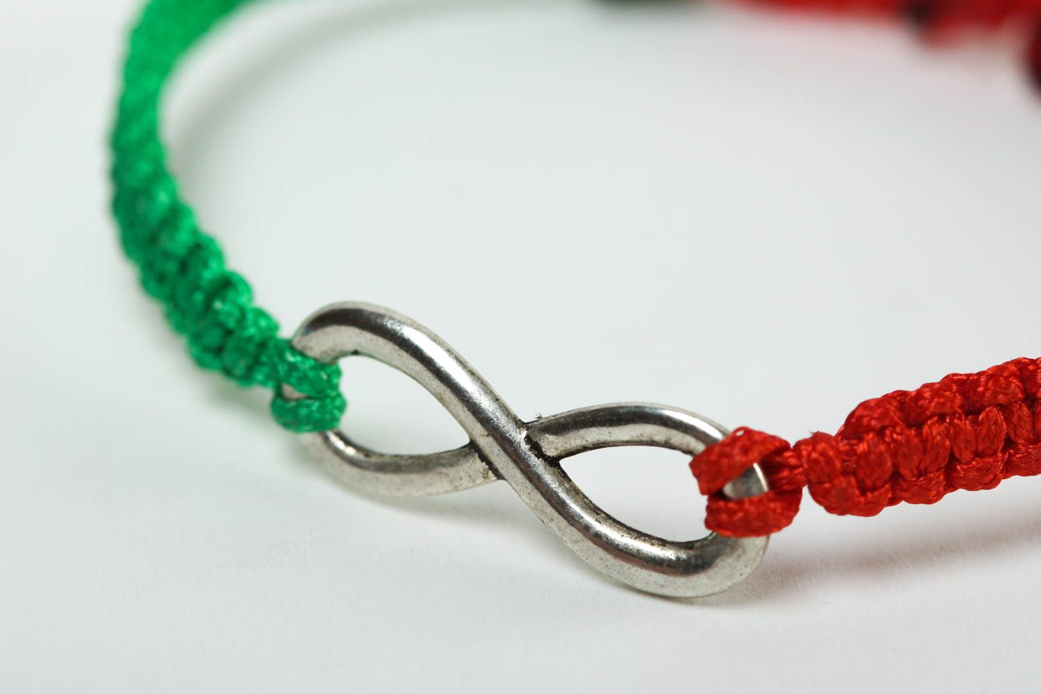 Handmade woven thread bracelet textile friendship bracelet designs gifts for her photo 3