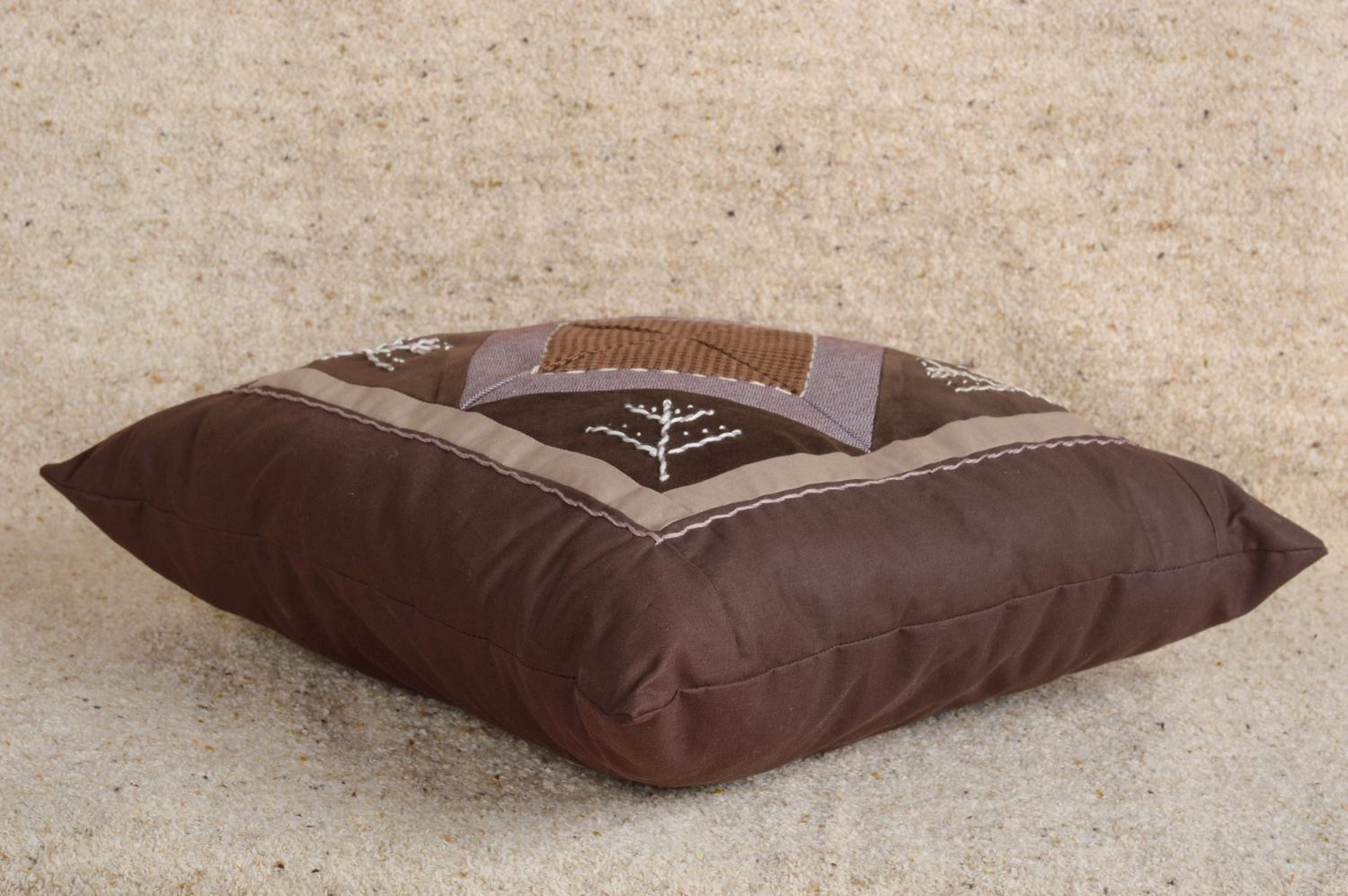 Подушка на диван handmade декоративная подушка хлопковая диванная подушка фото 2