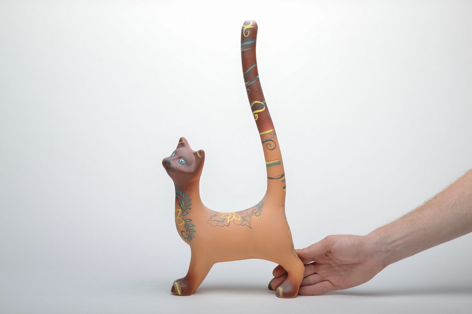 Ceramic statuette Cat photo 5