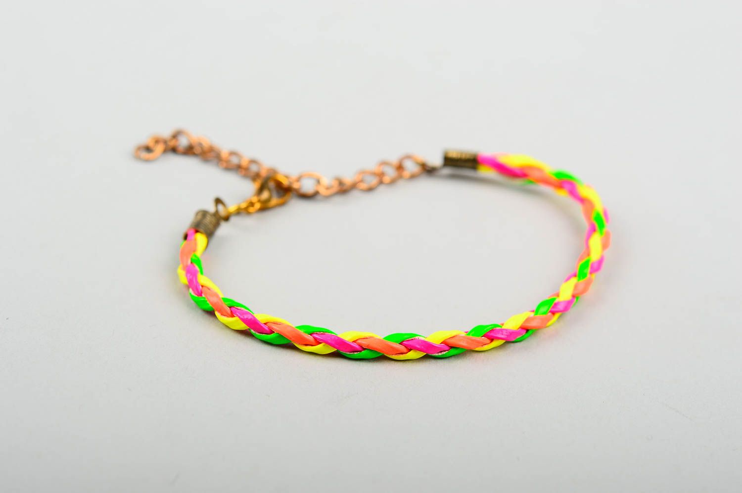 Handmade bright designer bracelet unusual trendy jewelry elegant bracelet photo 3