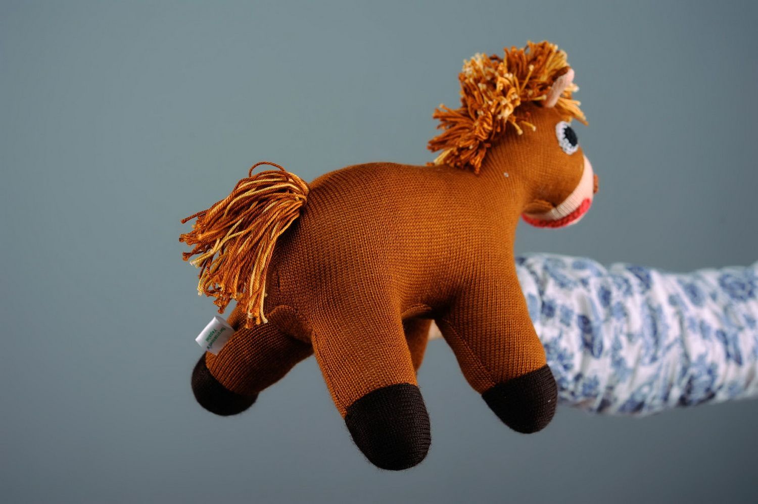 Soft toy Horse chestnut photo 2