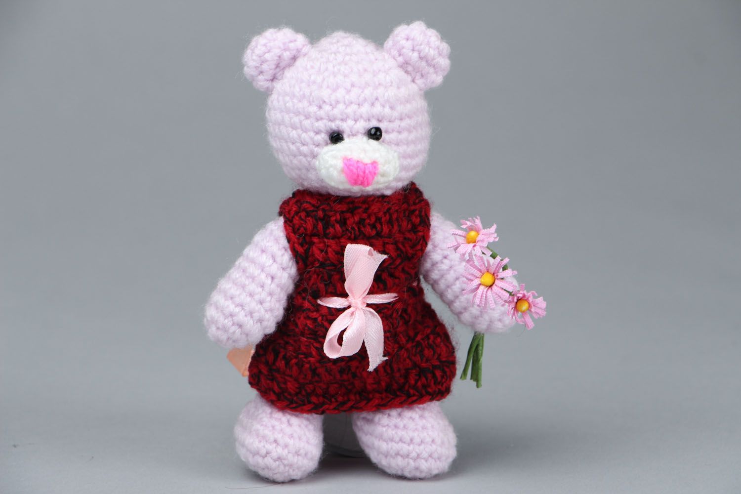 Soft toy Bear in a Dress photo 1