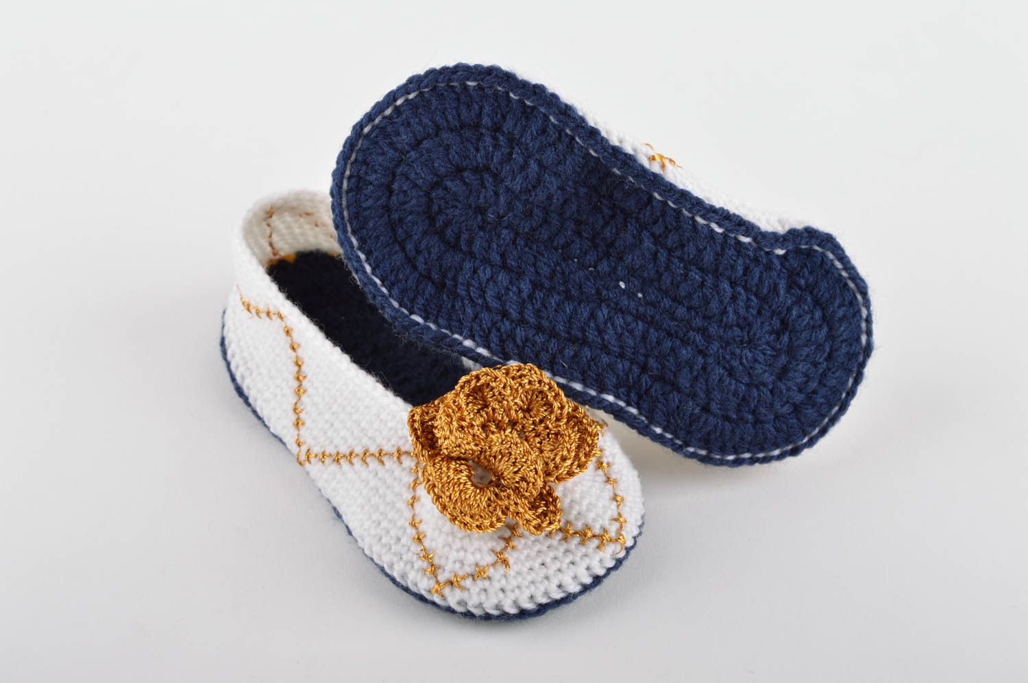 Handmade beautiful footwear children home slippers warm slippers for kids photo 5
