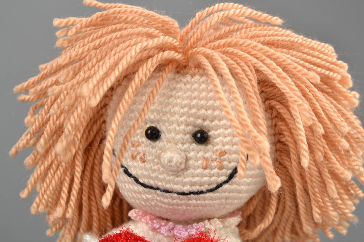 Soft crocheted doll photo 4