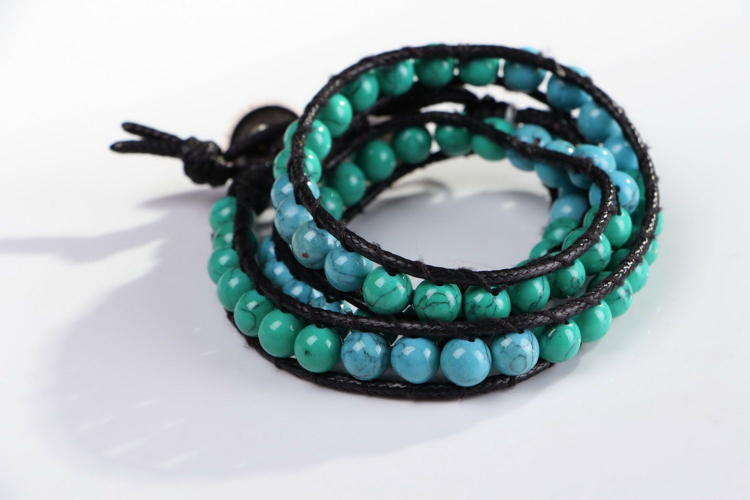 Bracelet made of turquoise photo 3