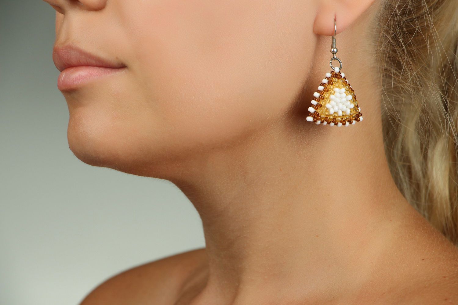 Beaded earrings Berehynia photo 5