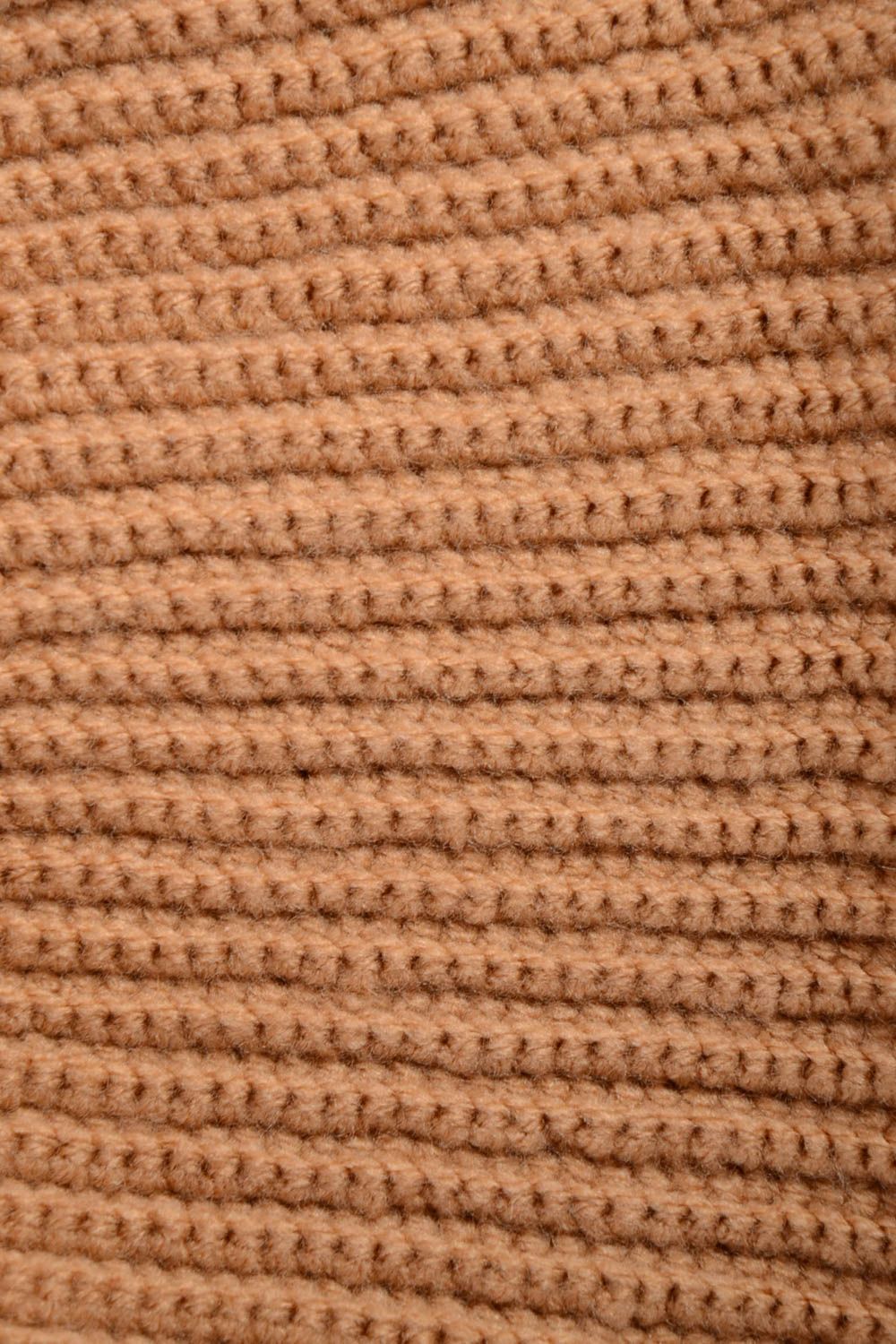 Bonnet tricot fait main couvre-chef au crochet en laine Vêtement femme design photo 4