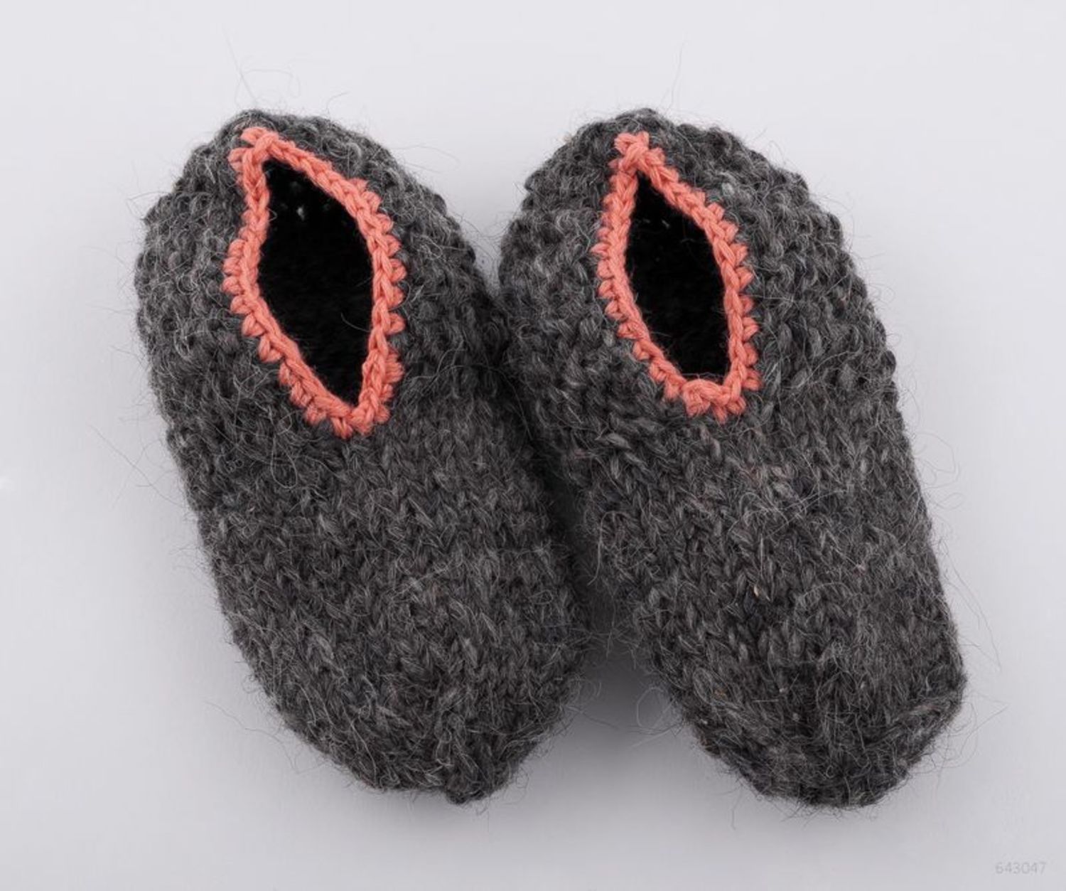Pantofole comode fatte a mano Pantofole di filati di lana Pantofole calde
 foto 2