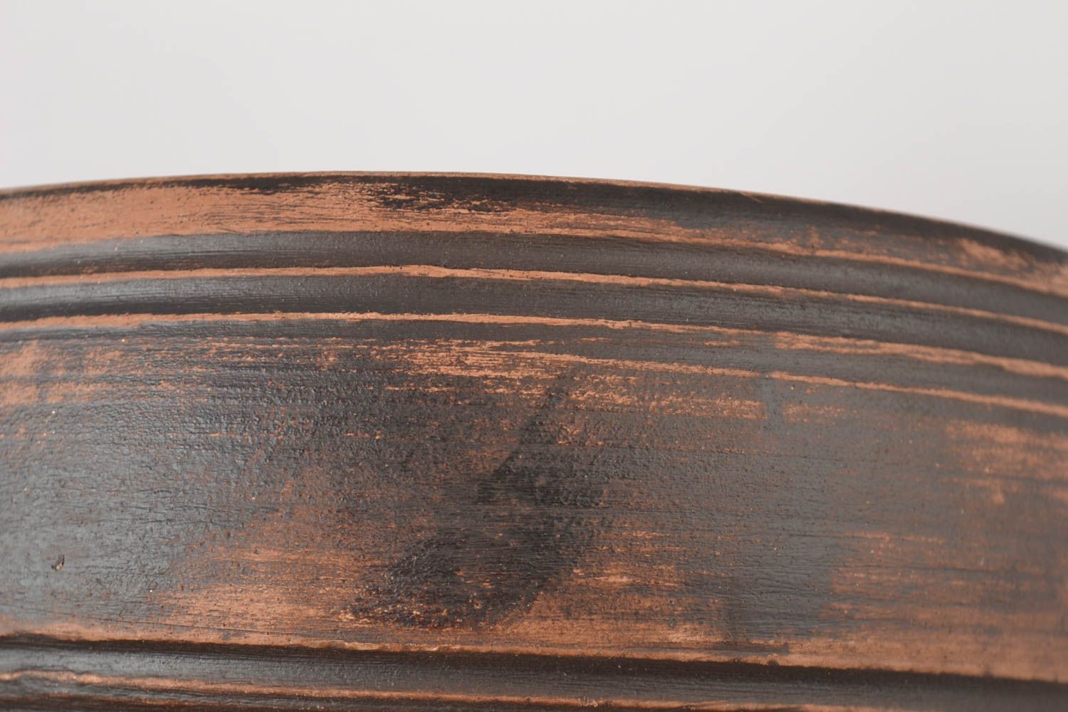 Cazuela de barro hecha a mano vajilla de barro original utensilio de cocina foto 5
