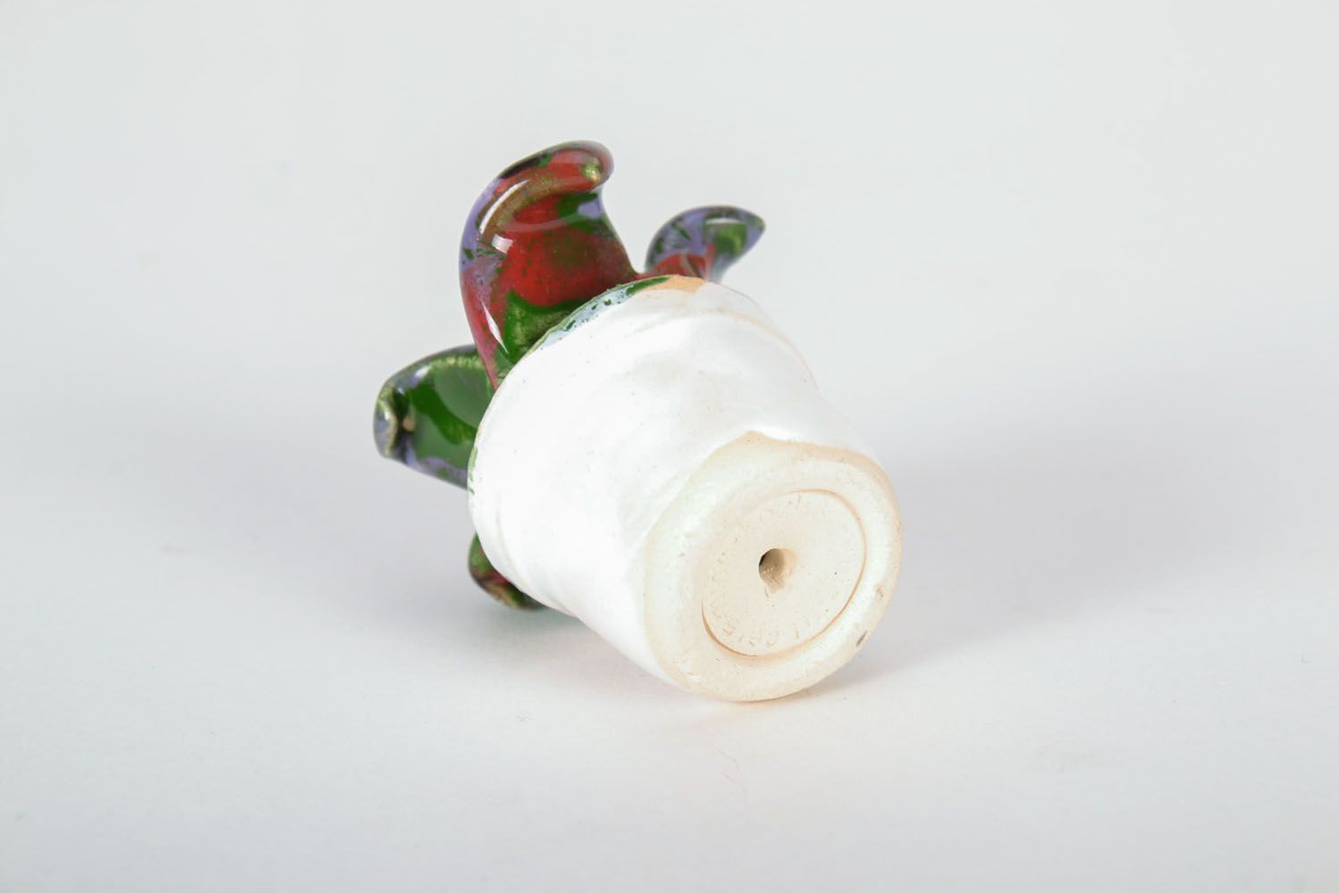 Figura de cerámica en forma de planta de salón foto 4