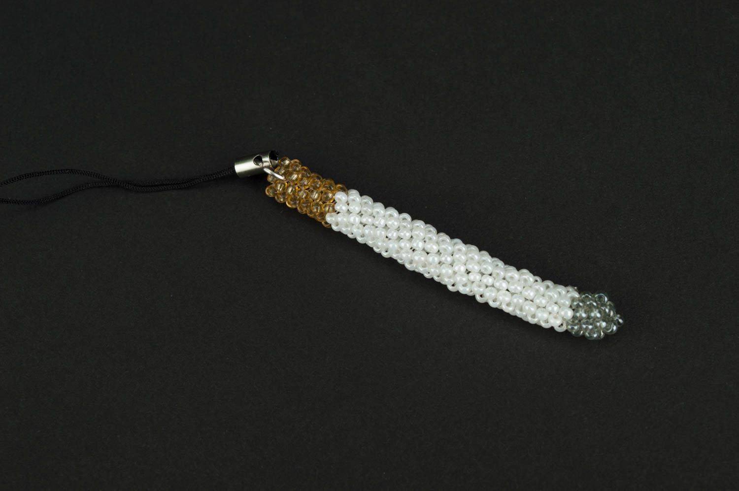 Llavero de abalorios hecho a mano regalo original accesorio para llaves  foto 2