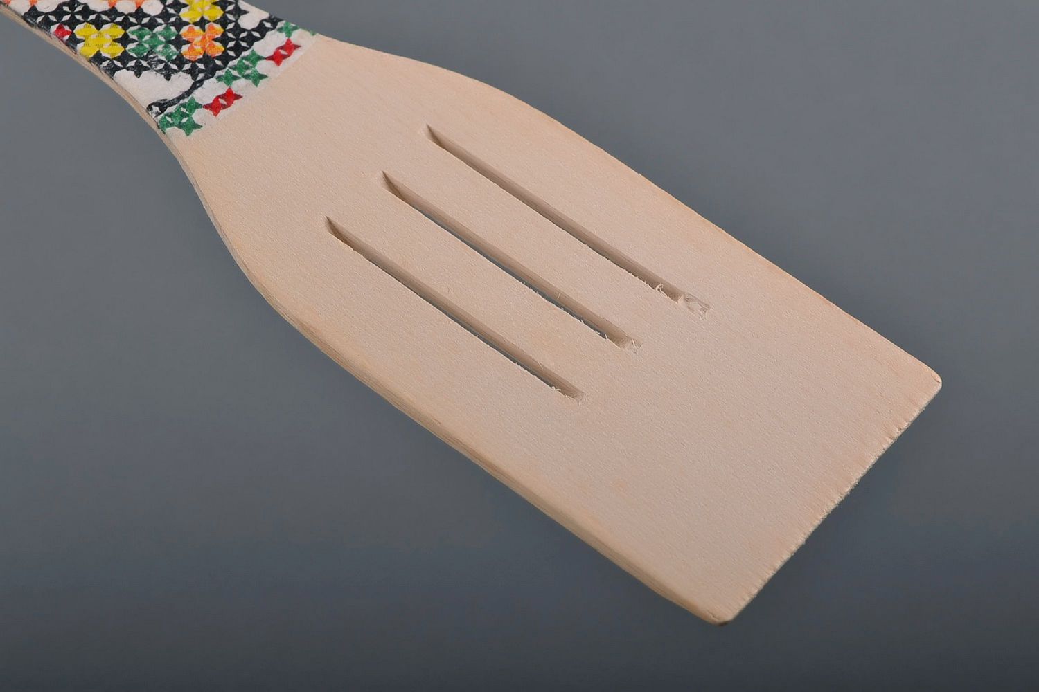 Wooden spatula Embroidery photo 3