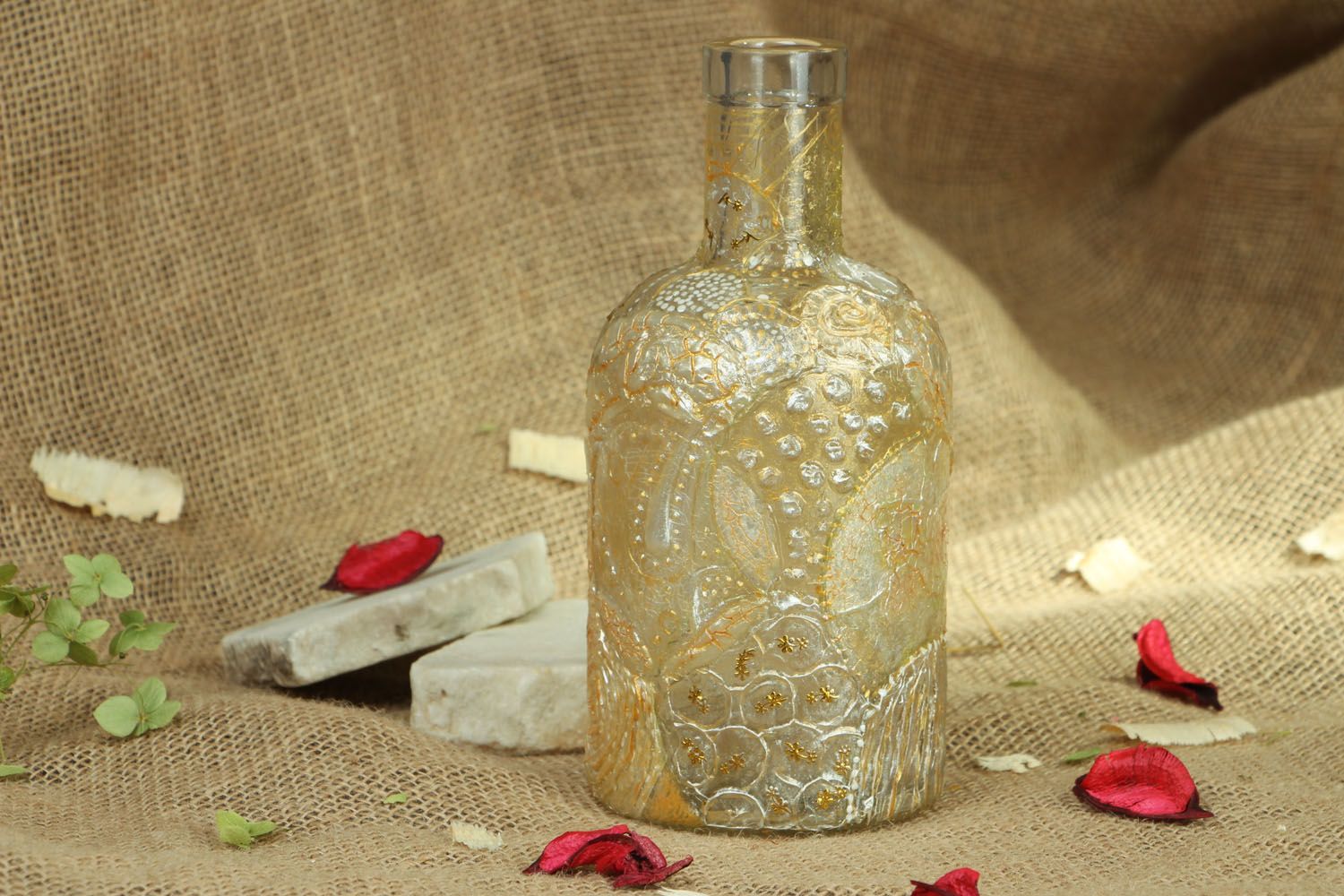 Decorative gift bottle photo 5