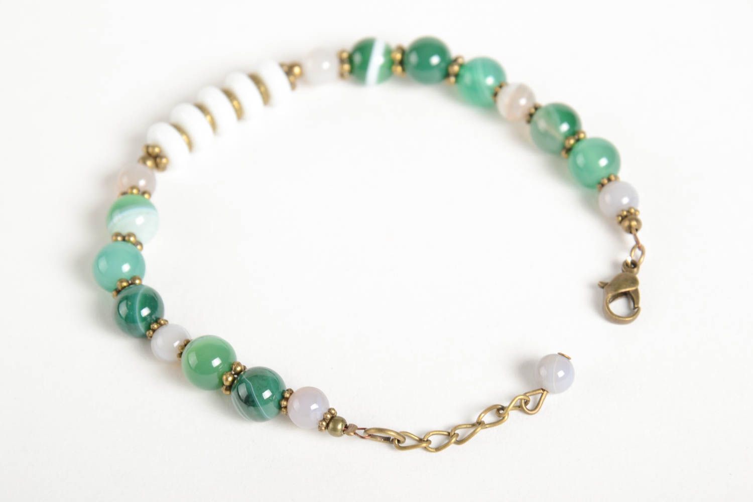 Beautiful handmade stone bracelet artisan jewelry designs gifts for her photo 3