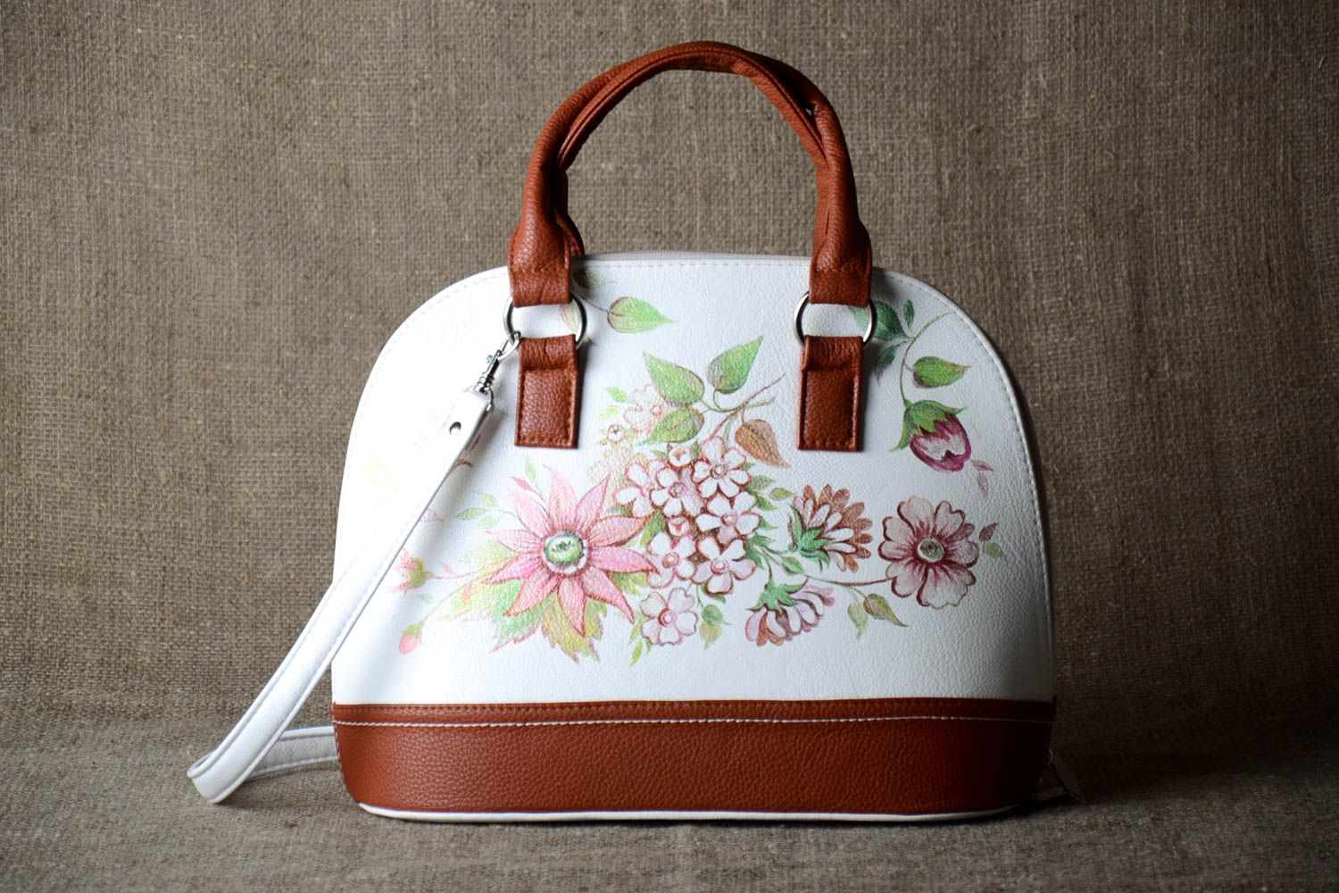 Summer leatherette handbag summer purse designer stylish purse gift for girl photo 1