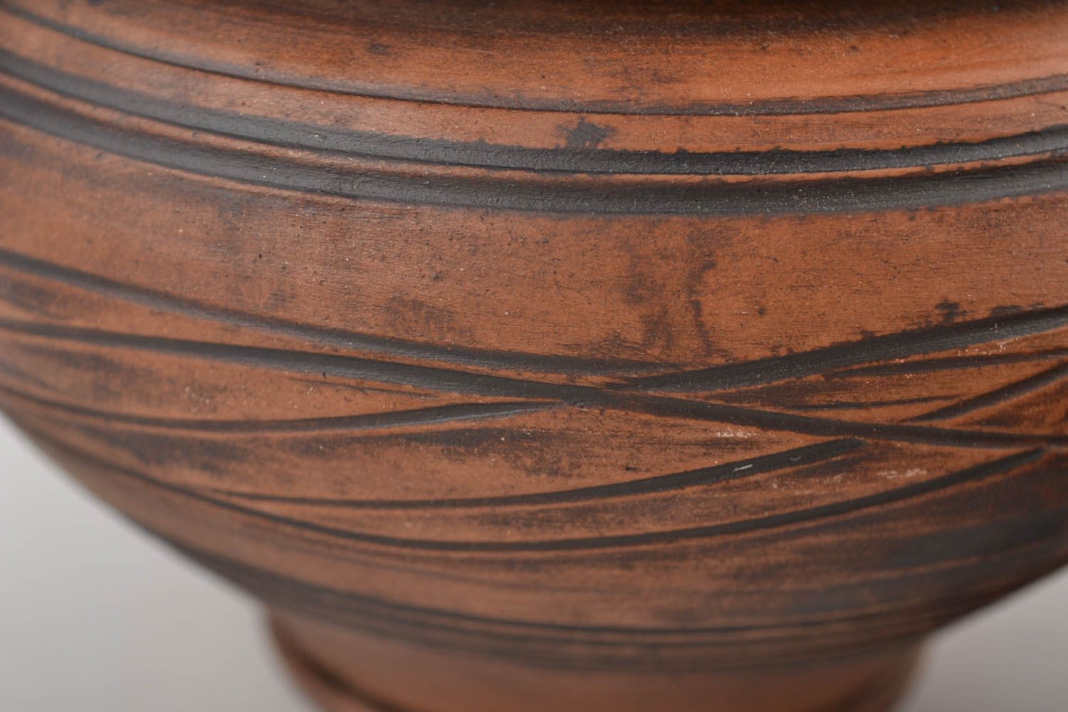 Geschirr Set handgeschaffen Keramik Topf originell Schale aus Ton praktisch foto 4