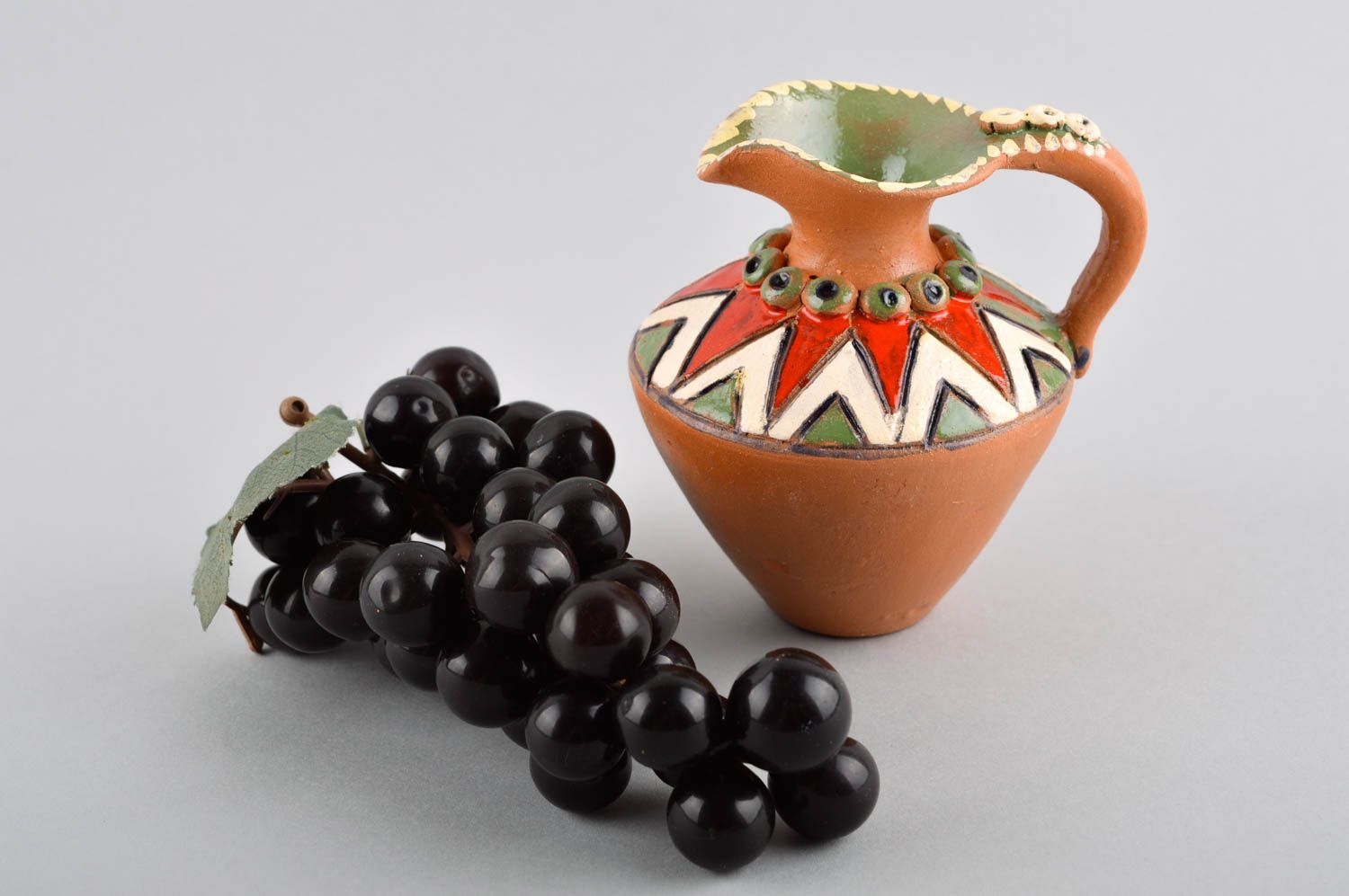 Keramik Karaffe handgemachte Tisch Deko Küchen Zubehör originelle Küchen Deko foto 1