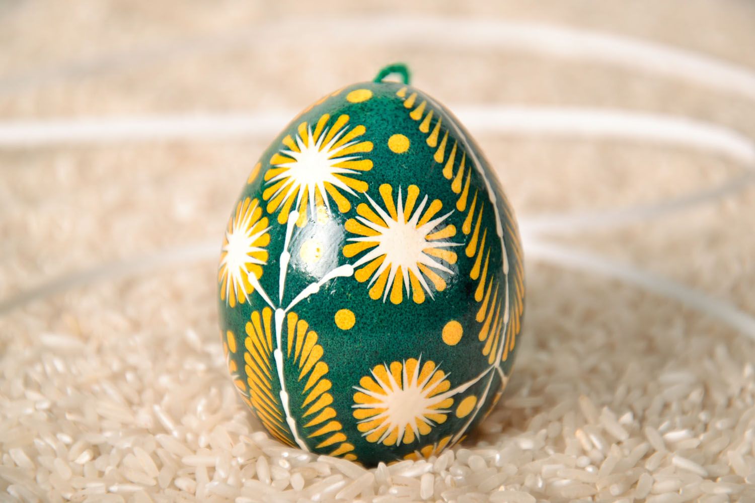 Huevo de Pascua de estilo lemko foto 1
