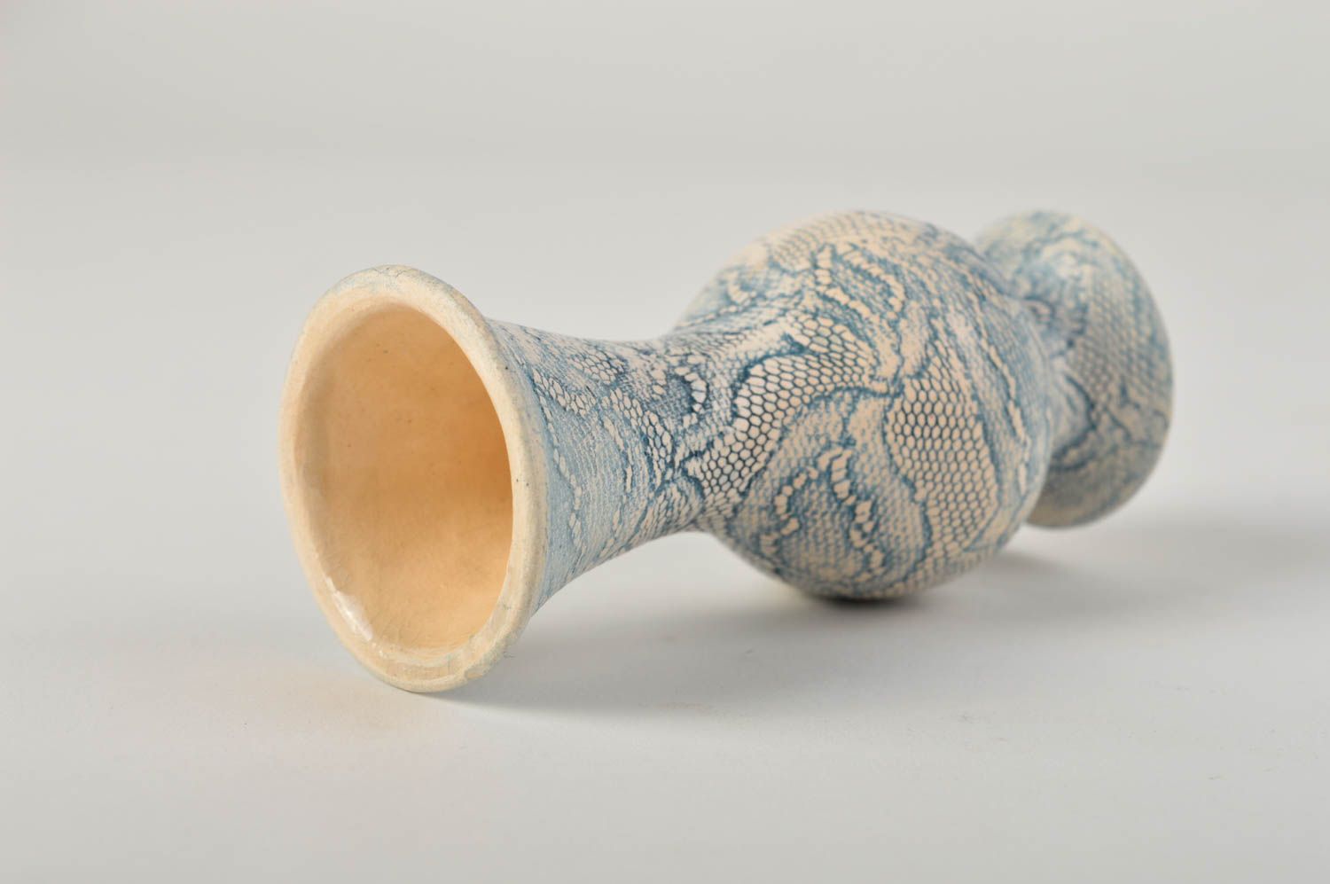 Handgemachte Keramik Vase Haus Deko Geschenk für Frauen Wohnzimmer Deko schön foto 2