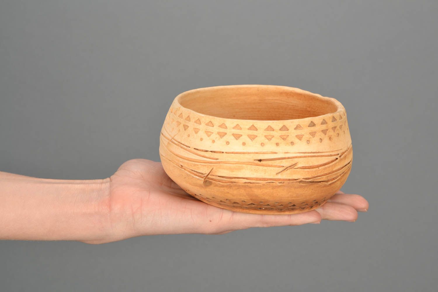 6 10 oz ceramic pitch bowl or ceramic bowl vase great handmade pottery 1 lb photo 2