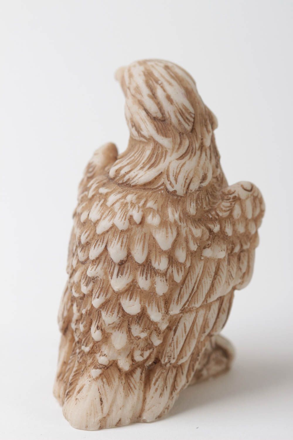 Handmade Adler Deko Figur Dekoideen Wohnzimmer Figur zum Bemalen schön originell foto 2