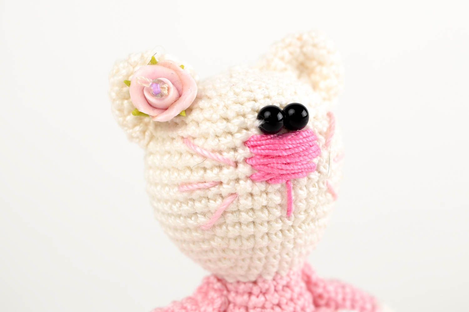 Handmade crocheted toy designer toy unusual toy for kids collectible toy photo 3