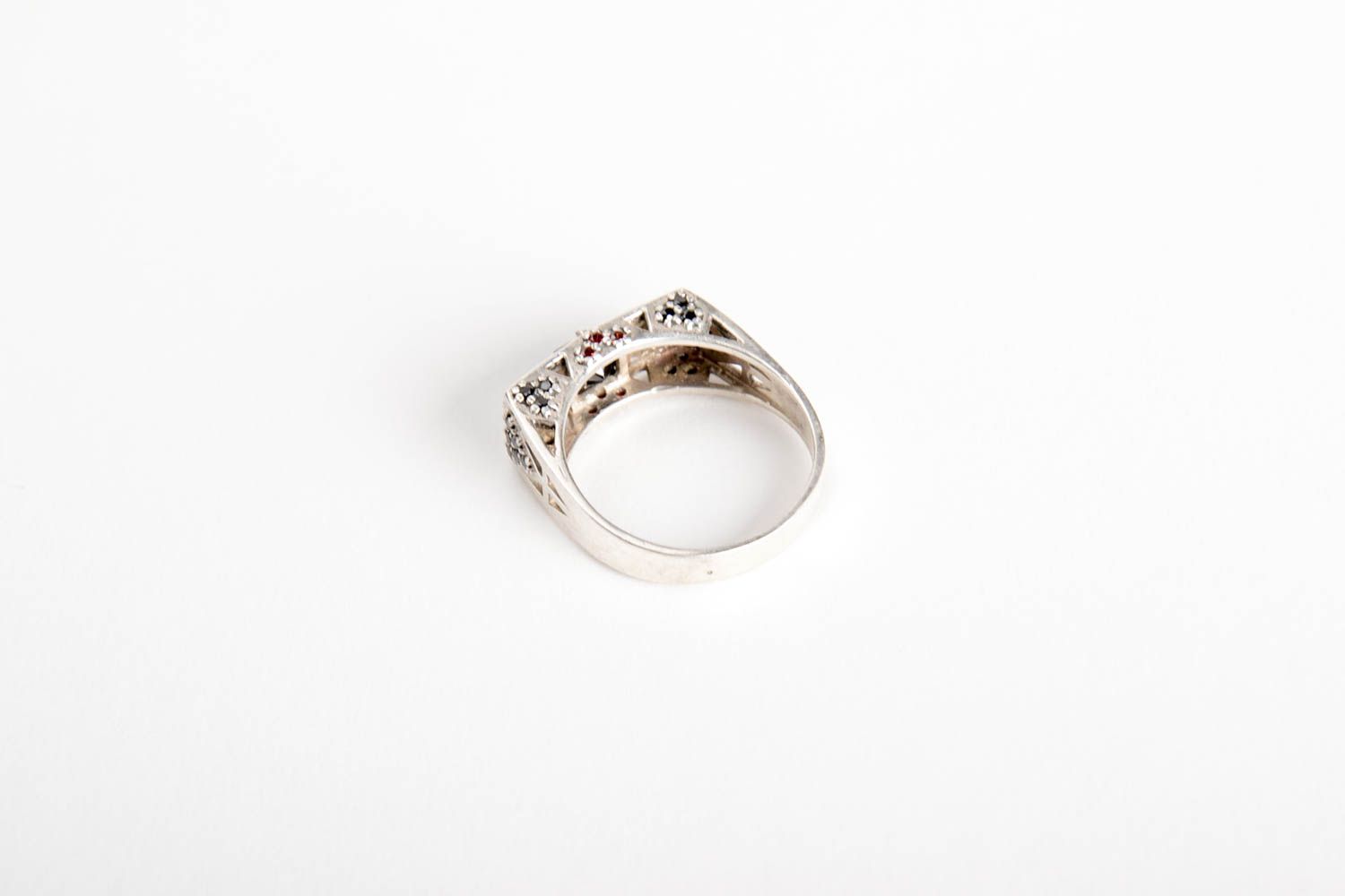 Handmade silver ring designer jewelry for men designer ring cute present photo 3