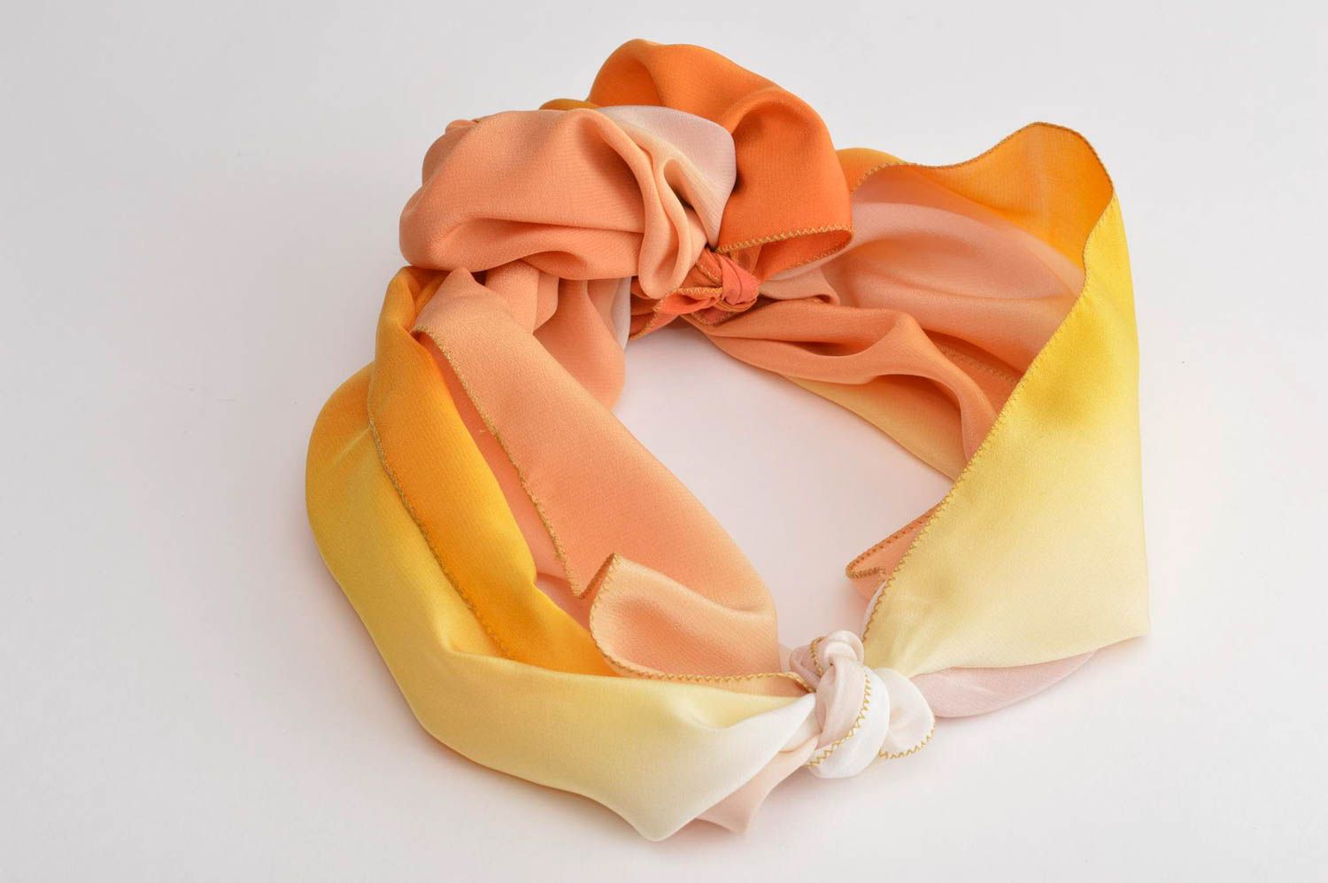 Modisches Accessoire handmade Schal Tuch Geschenk für Frau Frauen Accessoire foto 4