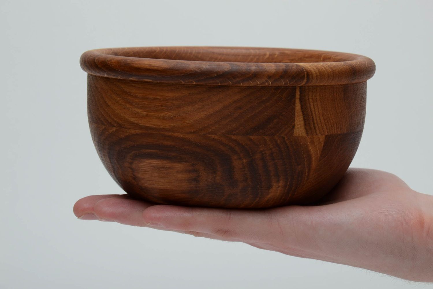 Handmade wooden bowl photo 5