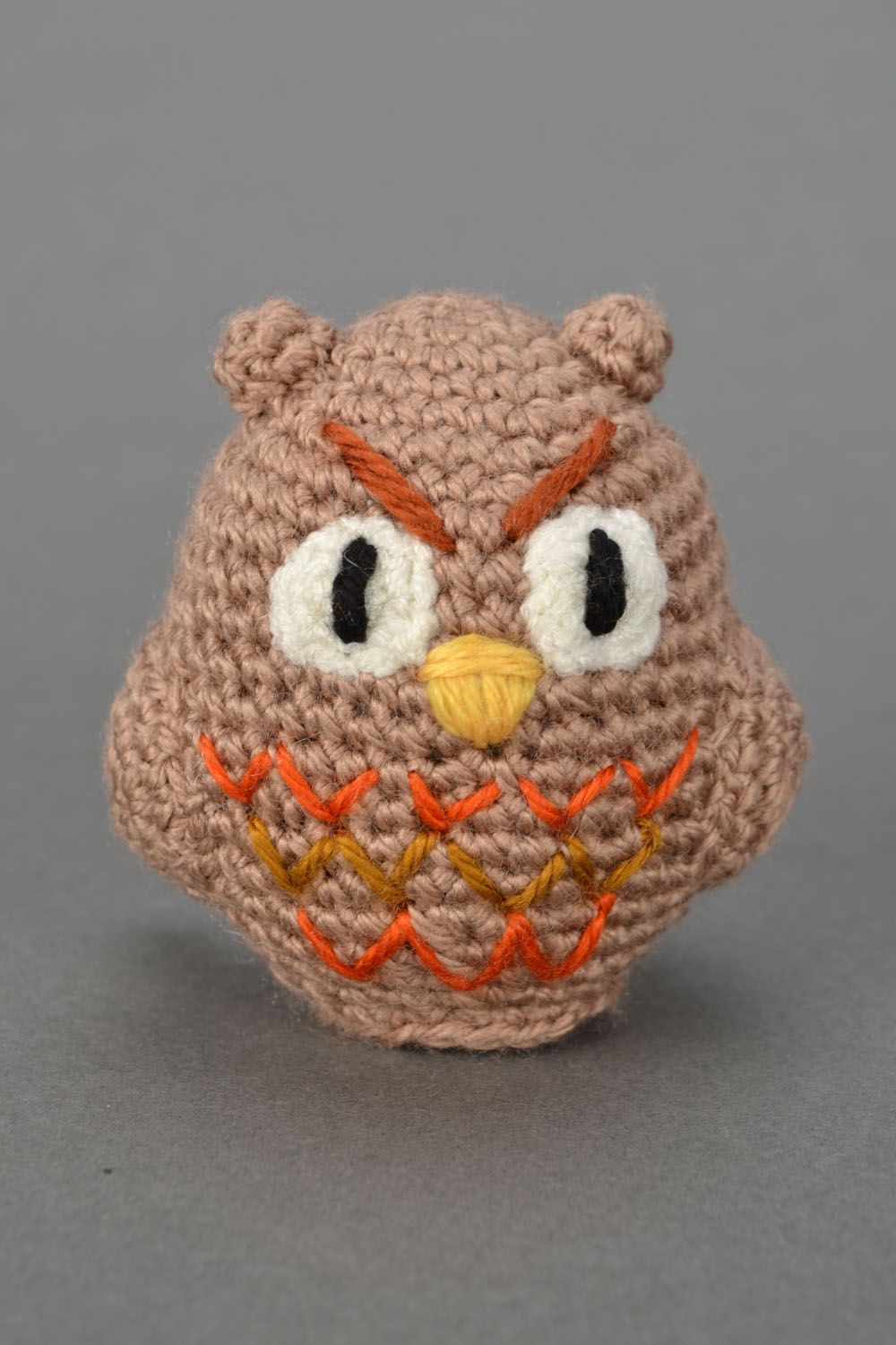 Crocheted toy Owl photo 1