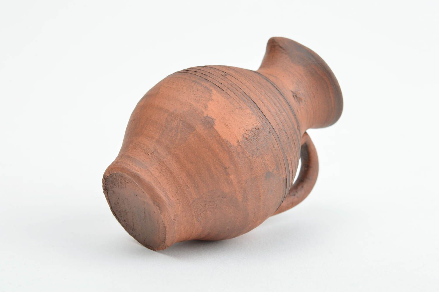 Wasserkrug Keramik handmade Öko Geschirr Wasser Kanne Ton Geschirr originell foto 1