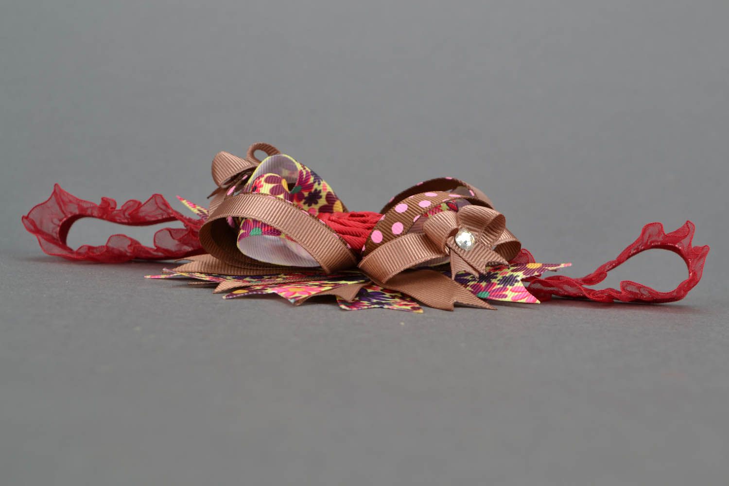 Haarband mit Blume Herbstlich foto 4