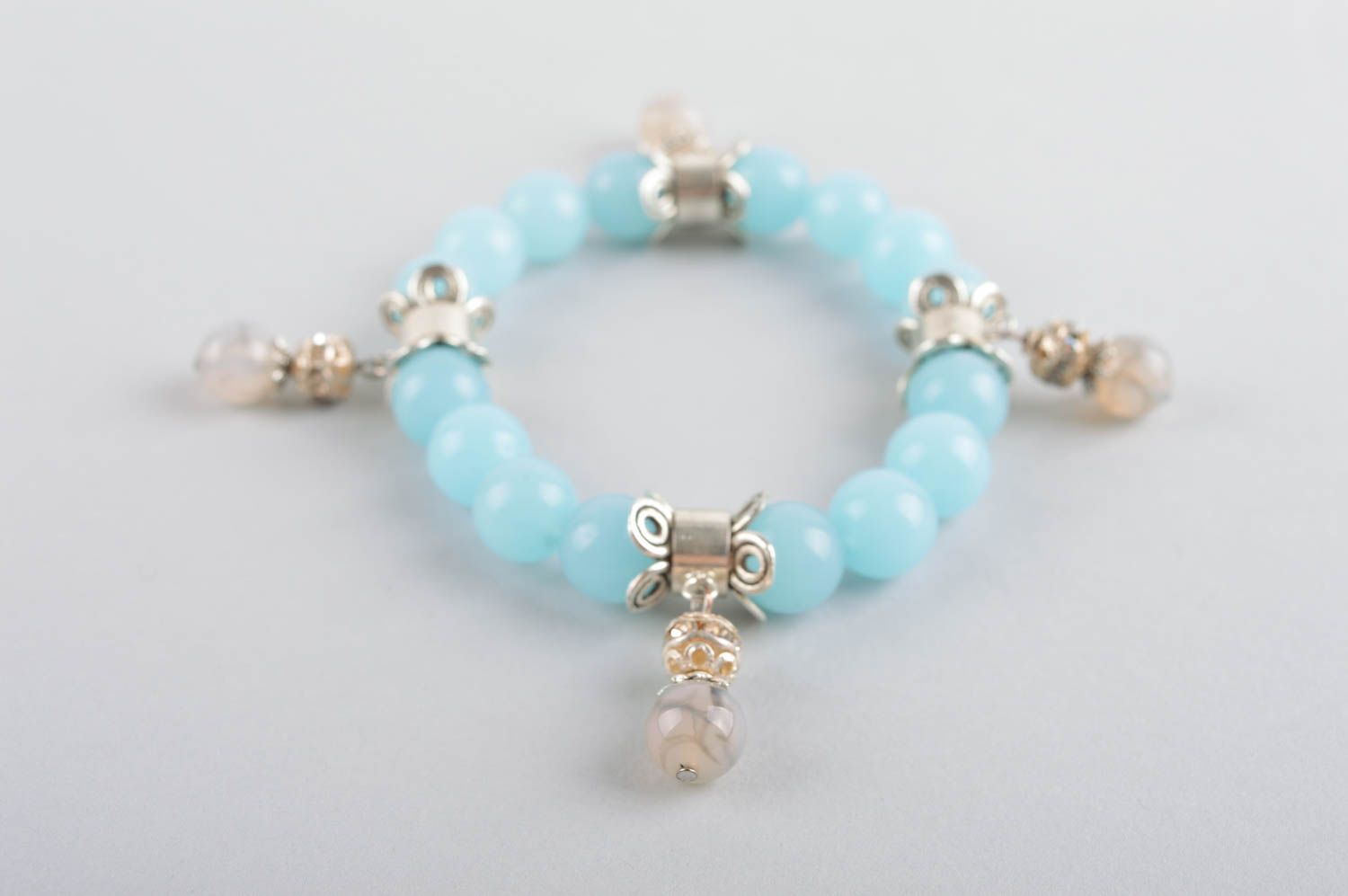 Handmade bracelet bead bracelet gemstone jewelry fashion accessories gift ideas photo 3
