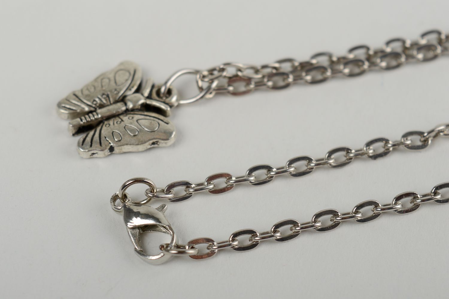 Vintage pendant handmade pendant on chain metal pendant metal jewelry for girls photo 3