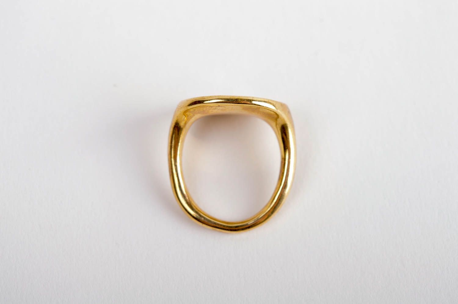 Damen Ring aus Messing handgemachter Schmuck Accessoires für Frauen Geschenk foto 5